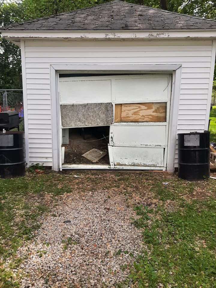 Garage Door Before